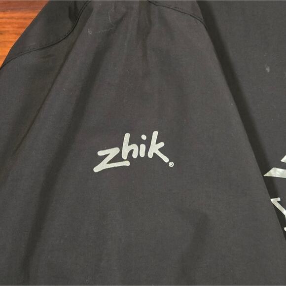 Zhik Kiama The Yacht Week Sailing Yachting Black Performance Jacket Mens Large - Picture 12 of 15
